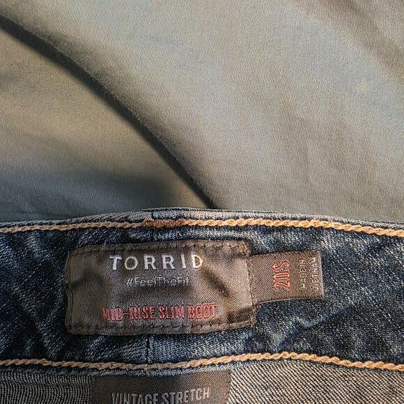 Torrid Bootcut Jeans, size 20S - Picture 5 of 7